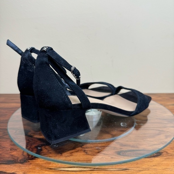 Sam Edelman Wilson Kitten Heel - Black Suede - 7.5 - Picture 10 of 15